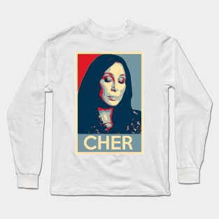 Goddess of Pop Political Poster Long Sleeve T-Shirt